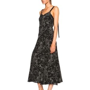 Rag & Bone Jade 100% Silk Combo Dress Sz0